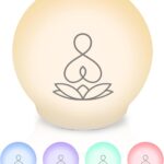 Syrinx Breathing Light Therapy Lamp - for Stress Relief & Relaxation LED Meditation Light with Breathing Guide for Focus & Deep Breathing Exercises