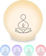 Syrinx Breathing Light Therapy Lamp - for Stress Relief & Relaxation LED Meditation Light with Breathing Guide for Focus & Deep Breathing Exercises