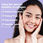 Sanar Naturals Collagen Pills with Vitamin C, E - for Hair, Skin, Nails, Joint Health, Reduce Wrinkles - Hydrolyzed Collagen for Women & Men Supplement - Grass Fed, Non-GMO, 150 Capsules - Image 2