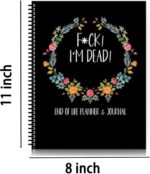 2Pcs I'm Dead, End Of Life Planner, I'M Dead Book Planner,Important Document Organizer, for Possessions, Guided Final Arrangements When I'M Gone Workbook Organizer Notebook - Image 2