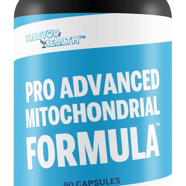 Pro Advanced Mitochondrial Formula - Cellular & Mitochondria Support Dietary Supplement - Promote Energy, Anti-Aging, & Overall Health - Help Defend & Repair Cells - ATP Energy Support - 90 Capsules