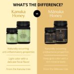 BeeNZ Raw Kanuka Honey, Pure New Zealand Honey, Natural Sweetener and Superfood Honey for Wellness and Skin Care Support, No Sugar Added, Traceable from Hive to Honey Jar, 8.8 oz/250g (8.8 oz) - Image 3
