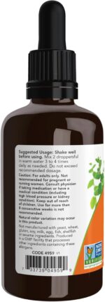 NOW Foods Supplements, Certified Organic Licorice Root 2 fl. oz - Image 3