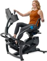 Teeter FreeStep Recumbent Cross Trainer Stepper, Zero-Impact Exercise Bike Alternative w/Patented Physical Therapy Stride, Up to 350lb, Free App w/Trainer Workouts