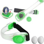 Premium LED Light Up Armband, Reflective Adjustable Wearable Silicone Running Belt Strap/Waterproof Glow in The Dark for Running Jogging Walking Cycling Concert Camping Outdoor Sports - Image 4