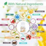 Quercetin 1,000mg, Vitamin C 1,000mg, Zinc 50mg, Vitamin D3 5,000iu, Selenium, Copper, Acerola, Ginger, Rutin, Bitter Orange, Rose Hips, Echinacea, Immune C Plus, 14 in 1 Immune C Plus (120 Count) - Image 5