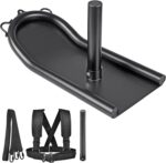Kipika Weight Sled, Fitness Sled, Fitness Strength Training Sled, Speed Training Sled - Heavy-Duty Weight Training Equipment for Muscle Building and Explosive Power - Suitable for 1” & 2“ Weight Plate
