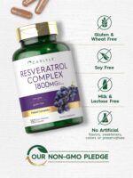 Carlyle Resveratrol Supplement 1800mg | 180 Capsules | Non-GMO & Gluten Free | Potent Complex - Image 4