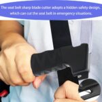 Car Handle Assist for Elderly, Car Door Handle, 2 Pack Car Door Assist Handle, Car Assist Handle for Easily Get Out of Car, Portable Vehicle Support Handle for Seniors and Handicapped (Black) - Image 6