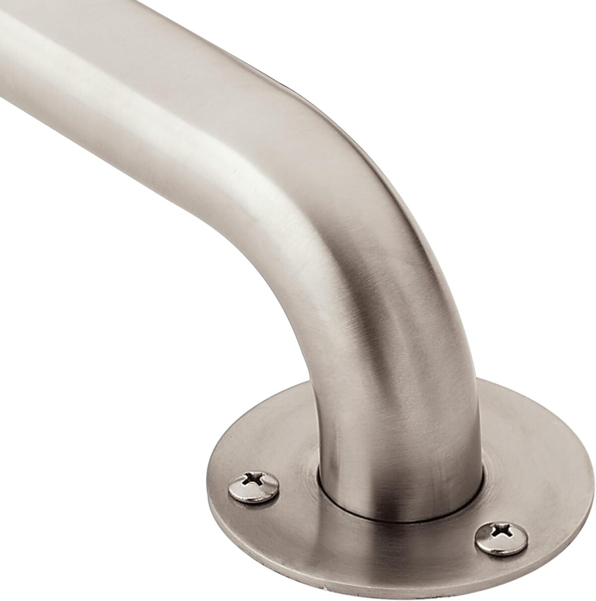 Moen R7424 Bathroom Safety 24-Inch Stainless Steel Bathroom Grab Bar with Exposed Screws, Stainless - Image 1