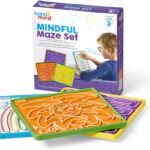 hand2mind Mindful Maze Boards, Learn Breathing Patterns, Mindfulness for Kids Anxiety Relief, Tactile Sensory Toys, Play Therapy Toys, Social Emotional Learning Activities, Calm Down Corner Supplies