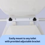 Medline Toilet Safety Rail For Seniors with Easy Installation, Height Adjustable Toilet Safety Frame, Bathroom Assist Rail with Armrests, Bathroom Safety, 250 lb. Weight Capacity - Image 6