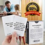 OUR MOMENTS Kids: 100 Conversation Starter Cards for Families and Kids - Relationship Building - Car Travel, Road Trip & Card Game for Healthy Loving Family - Questions for Family Activities - Image 7