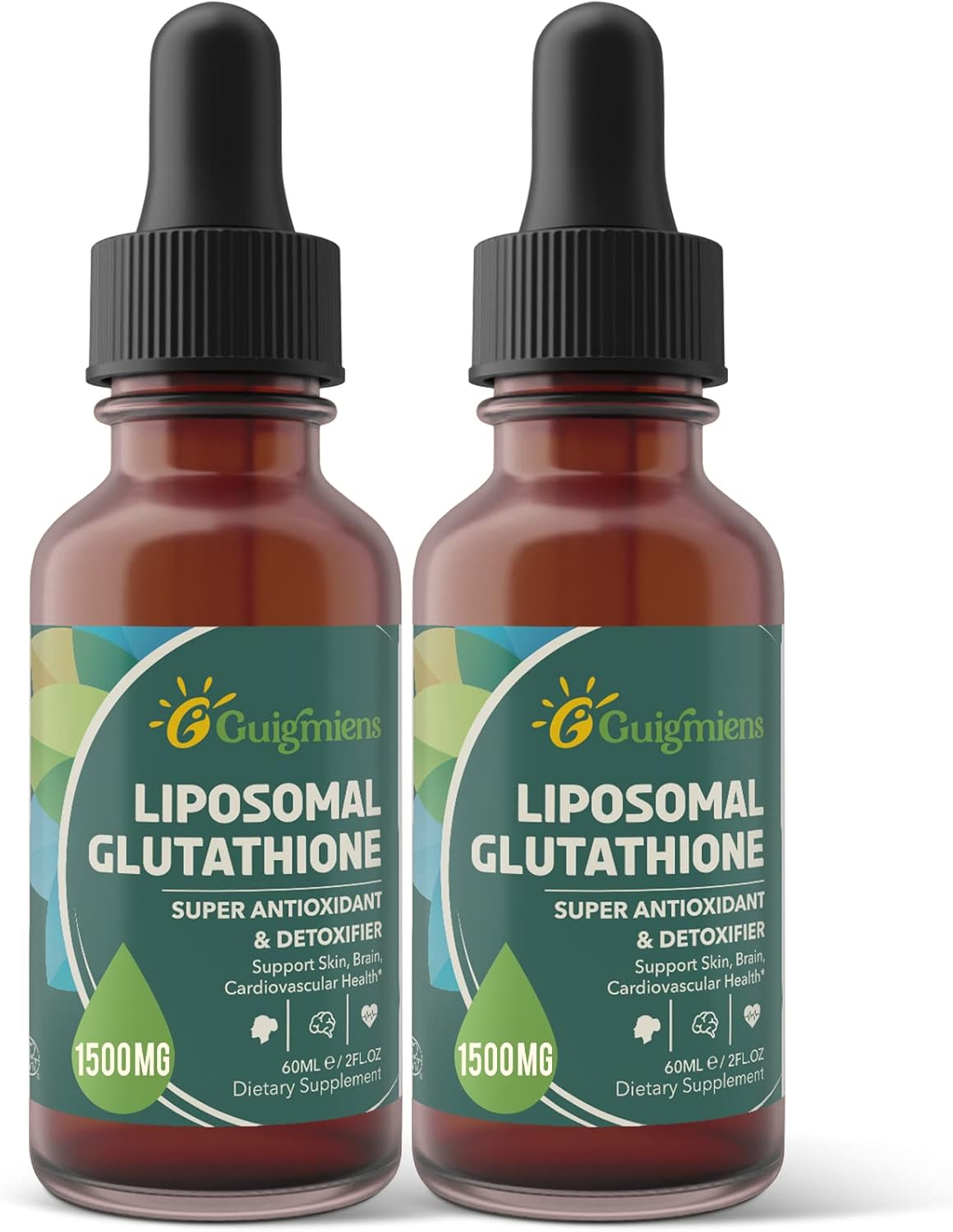 61TNhxTvCtL._AC_SL1500_.jpg Liposomal Glutathione, Superior Absorption, Liquid Glutathione Supplement, Powerful Antioxidant, Liver Detox, Immune Enhancer, Soy-Free, Non-GMO, Vegan & Gluten Fre, 4 fl.oz,1500 mg - Image 1
