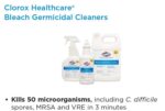 Clorox Healthcare Bleach Germicidal Cleaner Spray, 22 Ounces (68967) - Image 8