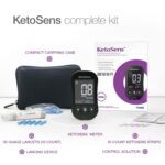 KetoSens Blood Ketone Monitoring Starter Kit: Ideal for Keto Diet with App. Includes 1 Meter, 10 Ketone Test Strips, 10 Lancets (30G), 1 Lancing Device & 1 Case - Image 4