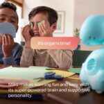 Miko 3: AI-Powered Smart Robot for Kids | STEAM Learning & Educational | Interactive Robot with Learning apps & Unlimited Games | Birthday Gift for Girls & Boys Aged 5-12| Blue. - Image 3
