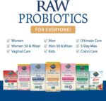 Raw Probiotics - 100 Billion CFU, Shelf Stable, 30 Capsules - For Men and Women, Digestive Enzymes, Clinically Studied Strains - by Garden of Life - Image 7