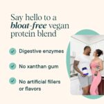Ora Organic Vegan Protein Powder - 23g Plant Based Pea Protein + Superfood for Women and Men - Unsweetened 20 Servings, No Erythritol, Digestive Enzyme, Keto-Friendly, Gluten-Free, Paleo, Soy-Free - Image 5