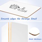 10 Pack Double Sided Dry Erase Board Classroom Pack 12'' x 9'' Small Whiteboards for Office Teachers Students Schools Supplies Thickness 3mm Mini Answer Paddles Easy to Wipe - Image 6