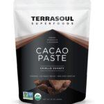 Terrasoul Superfoods Raw Organic Cacao Paste, 16 Oz, Pure and Rich Dark Chocolate for Gourmet Desserts, Smoothies, and For All Your DIY Decadent Chocolate Creations