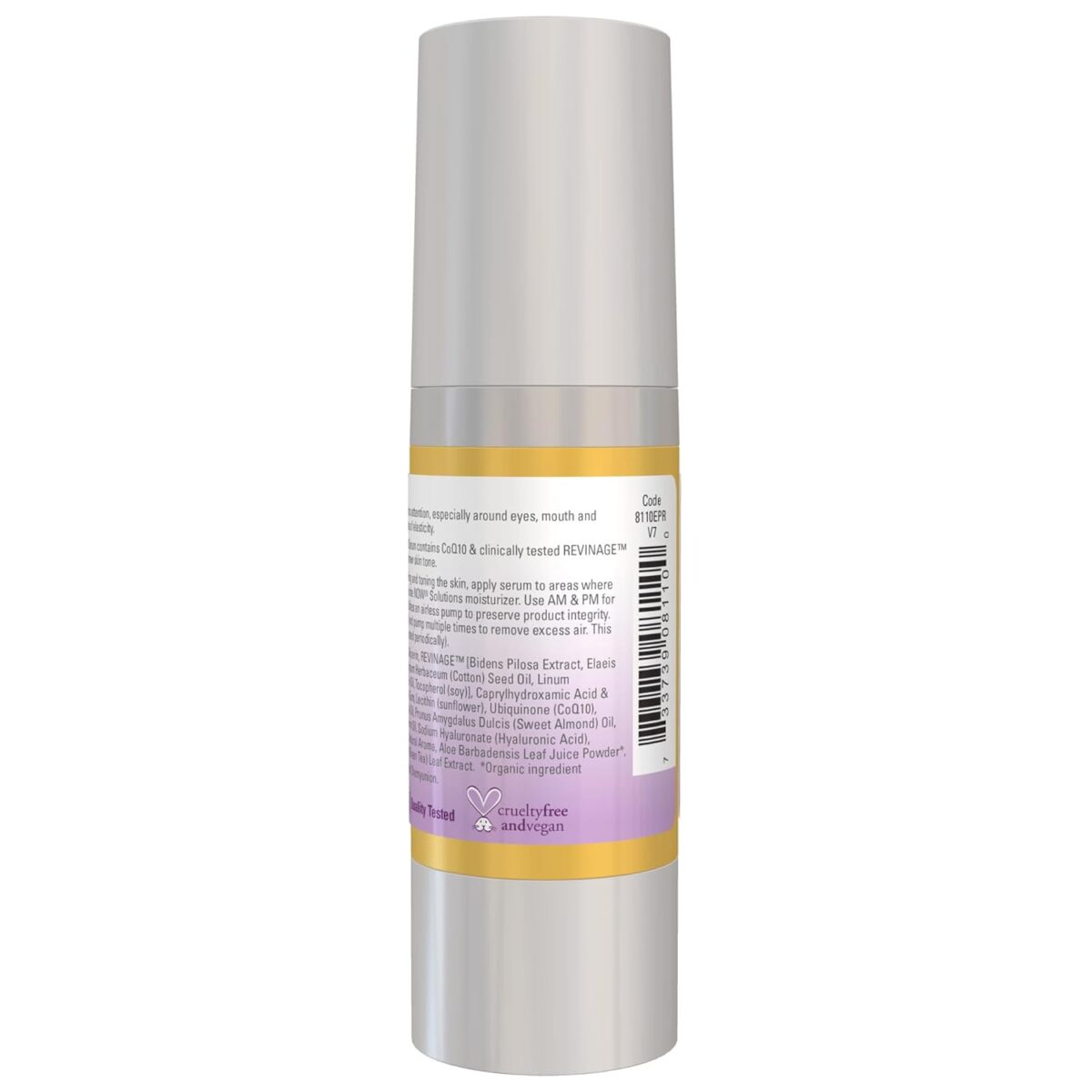 NOW Foods Solutions, CoQ10 Antioxidant Serum, with Clinically Tested REVINAGE™ for Collagen Support, Visible Firming, 1-Ounce - Image 3