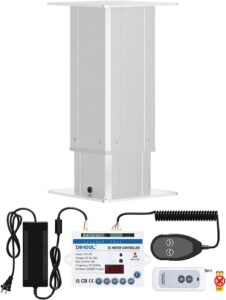 DIHOOL Electric Lift Table Leg 600Lbs Capacity 26.34" - 46.0" Height Adjustable,Home Elevator Lift Systems