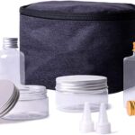 Portable Empty Spice Set, 3 Size Camping Travel Spice Bottles Moisture Proof Condiment Container with Lid, Go for Picnic Weekend Travel, Hunting and Camping with Friends
