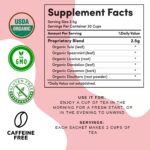 AutoimmuniTea – AIP Thyroid Support and Hormone Balance Tea for Women, Autoimmune Protocol Caffeine Free Eleuthero Tulsi, Spearmint, Licorice Tea Bags - Image 2