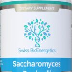 Saccharomyces Boulardii 5 Billion CFU 90 Capsules - No Refrigeration Required - High Strength Non-Colonising Yeast with synergistic Olive Leaf, Biotin and Vitamin D3