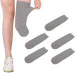 Amputee Sock Prosthetic Limb Socks 5pcs, Soft Breathable Protective Stump Sock Elastic Thickened Cotton, Protective Stump Socks Prosthetic Socks for Below the Knee Amputees (M)