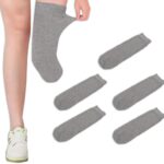 Amputee Sock Prosthetic Limb Socks 5pcs, Soft Breathable Protective Stump Sock Elastic Thickened Cotton, Protective Stump Socks Prosthetic Socks for Below the Knee Amputees (M)