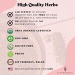 AutoimmuniTea – AIP Thyroid Support and Hormone Balance Tea for Women, Autoimmune Protocol Caffeine Free Eleuthero Tulsi, Spearmint, Licorice Tea Bags - Image 4