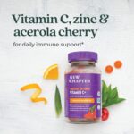 New Chapter Vitamin C+ Gummies – 40% Less Sugar§, Excellent Source of Vitamin C, Two Daily Gummies for Immune Support with Acerola Cherry, Vegan, Non-GMO, Gluten Free, Citrus Flavored, 60ct - Image 3