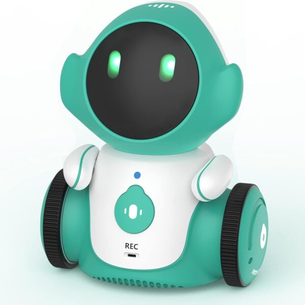GILOBABY Robot Toys, Rechargeable Smart Talking Robots for Kids, Intelligent Robot with Voice Controlled Touch Sensor, Singing, Dancing, Recording, Repeat, Birthday Gifts for Boys Ages 6+ Years