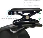 Chair Arm Rest Mouse Pad Elbow Arm Support Mouse Tray Attachment for Office Chair Mount Mouse Platform Ergonomic Elbow Support Pad Armrest Tray for Elbow - Image 2