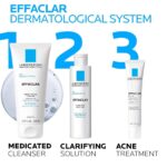 La Roche-Posay Acne Skin Care Set, Toleriane Double Repair Matte Moisturizer 75ml & Effaclar Medicated Gel Cleasner 100ml, Gel Moisturizer with Niacinamide & Acne Cleasner with Salicylic Acid - Image 7