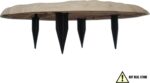 Ei Circular 15.5” Stepping Stones with Ground Stakes - Home or Garden Step Stones for Outdoor Walkway or Pathway Pavers - Resin Material (4, Beige Limestone) - Image 4