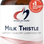 Designs for Health Milk Thistle Extract - Highly Standardized to 80% Silymarin from Milk Thistle Seed - Liver + Detox Support Supplement with Sunflower Lecithin to Improve Absorption (90 Capsules)
