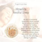 4 Sleep Aid Crystals and Healing Stones. Protection and Anxiety Relief Gift. (Amethyst, Moonstone, Lepidolite, Howlite) Meditation Healing Crystals for Stress Relief, Relaxation, Restful Sleep - Image 3