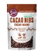 Suncore Foods Organic Cacao Nibs, Gluten-Free, Non-GMO, 8oz (1 Pack)