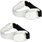 Premium LED Light Up Armband, Reflective Adjustable Wearable Silicone Running Belt Strap/Waterproof Glow in The Dark for Running Jogging Walking Cycling Concert Camping Outdoor Sports