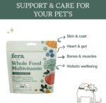Fera Pet Organics Whole Food Multivitamin Cat and Dog Food Topper - Vet Created Cat & Dog Vitamins Plus Minerals, Micronutrients, Prebiotics and Probiotics – Powder Supplement - 3.7oz - Image 2