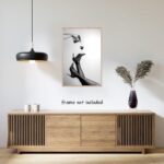 WKNJVBF High Heels Cocktail Print Black and White Alcohol Wall Art Bar Cart Print Vintage Bar Decor Feminist Print Printable Digital Download Wall Art Decor Print Picture Poster Unframed16x24inch - Image 6