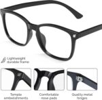 livho High Tech Blue Light Glasses - Advanced 99% Blue Light Blocking Computer Glasses - Anti Eyestrain & UV Glare Protection - Image 4