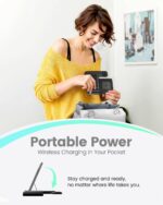 Wireless Charger iPhone Charging Station: 3 in 1 Charger Stand Multiple Devices for Apple - iPhone 16e 16 15 14 Pro Max 13 12 11 - Watch 10 9 8 7 6 5 4 3 2 SE and Ultra Series - Airpods 4 3 2 Pro - Image 7