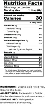 Terrasoul Superfoods Organic Flax Chia Blend, 16 oz - Superseed Boost for Energy & Wellness - Image 3