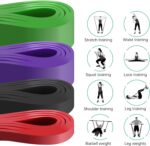 Resistance Band,Pull Up Assistance Bands, Workout Bands, Exercise Bands, Resistance Bands Set for Working Out with Door Anchor,Physical Therapy, Shape Body, Men and Women - Image 7