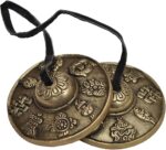 Handmade Nepal Tingsha Bell for Meditation and Sound Healing, 2.5"Meditation Bell, Authentic Percussion Instrument for Relaxation and Mindfulness - Image 4