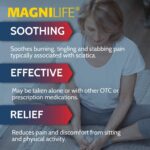 MagniLife Leg & Back Pain Relief, Fast-Acting Pain Relief, Naturally Soothe Burning, Tingling and Stabbing Pains, Symptomatic or Preventative, 125 Quick-Dissolve Tablets - Image 2